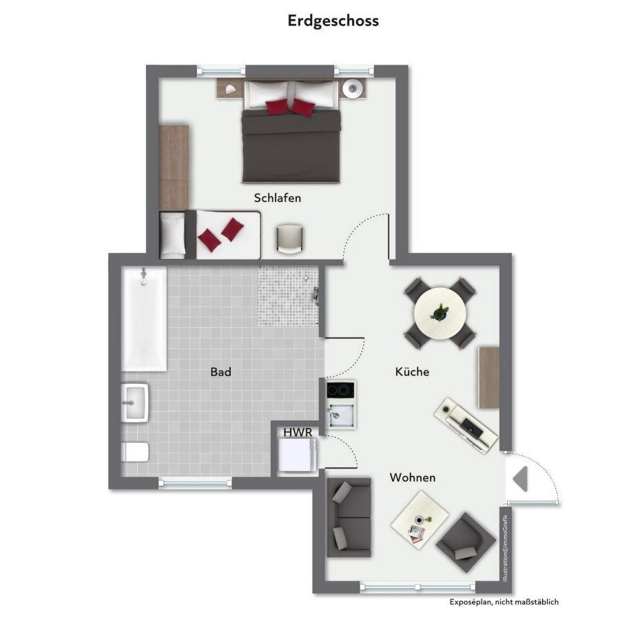 Poststrasse 32A Wohnung 01 Ostseebad Kühlungsborn Extérieur photo